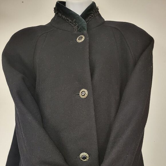 Vintage Ukrainian Donnybrook Overcoat with Extensive Braid Trim - Picture 2 of 5